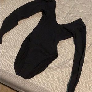 Black American apparel bodysuit size s